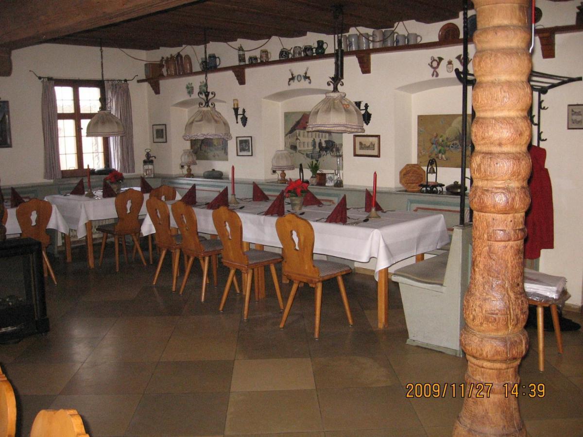 Hotel Alte Poststation Goldener Hirsch Emskirchen Exterior foto