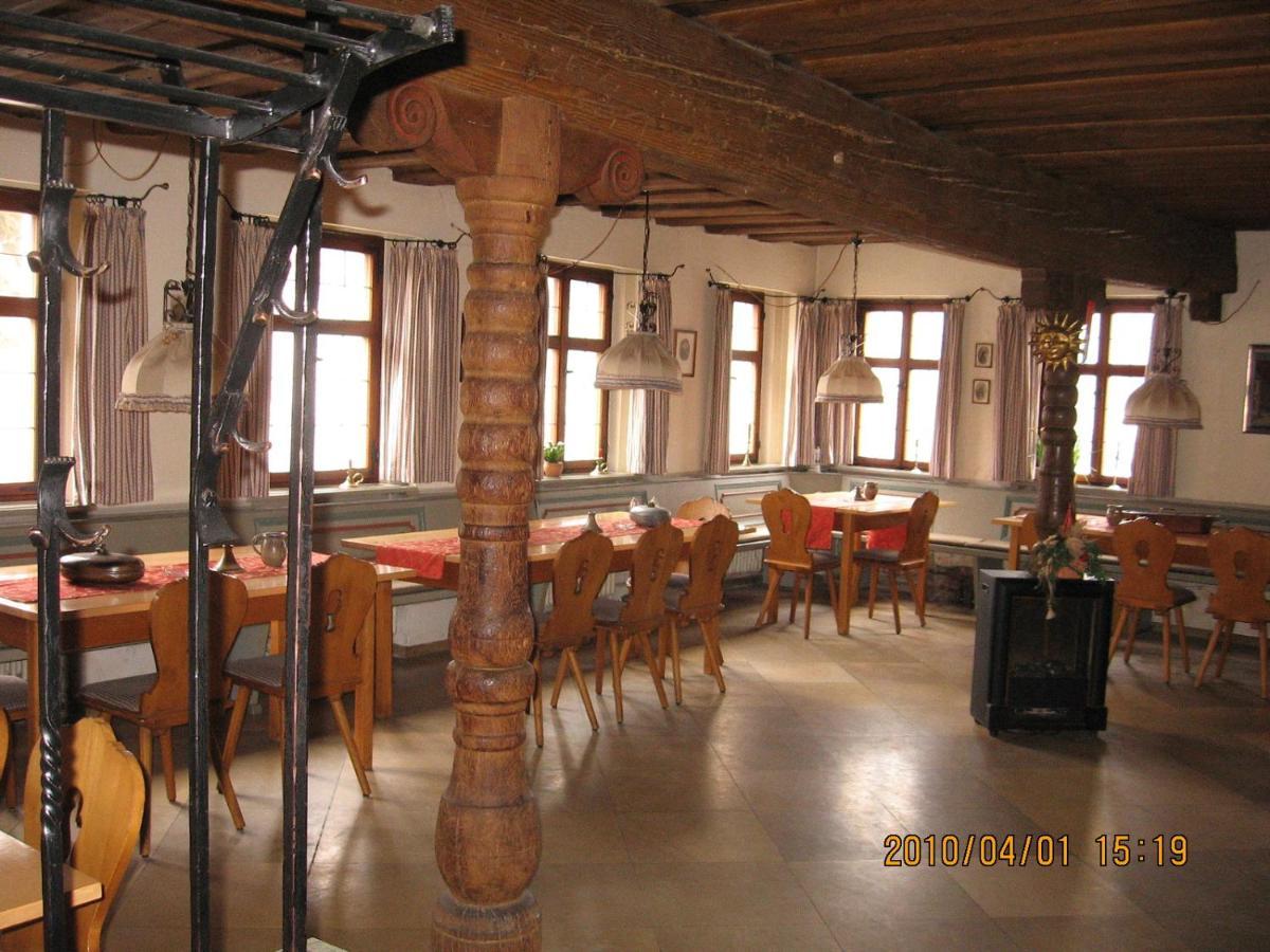 Hotel Alte Poststation Goldener Hirsch Emskirchen Exterior foto